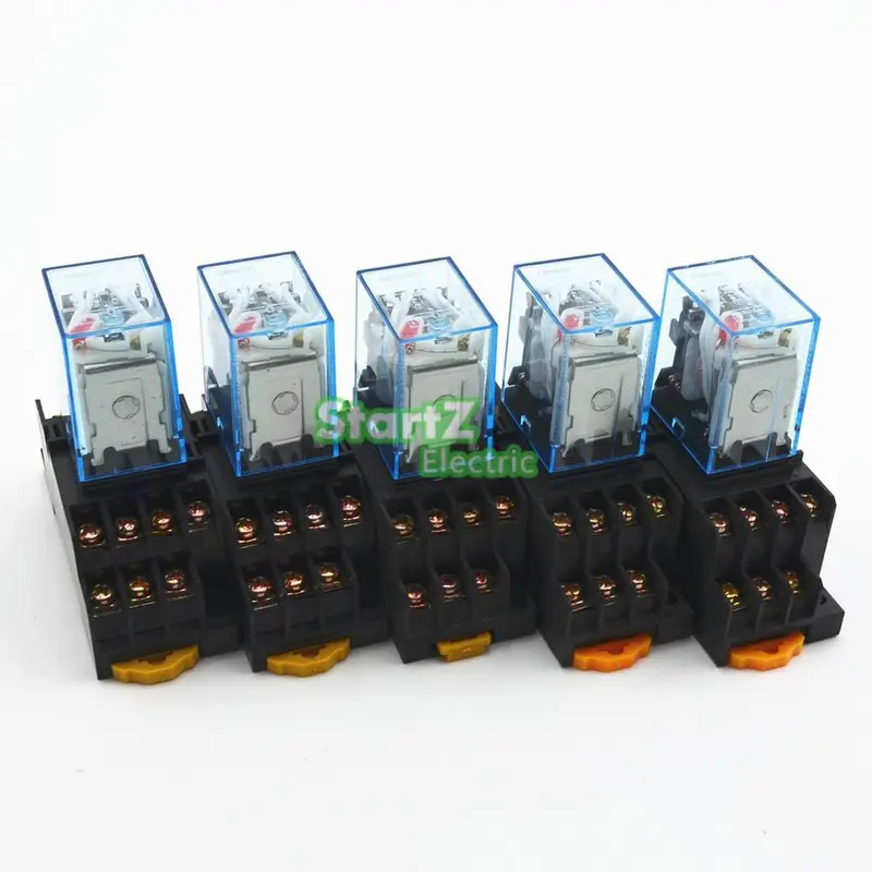 My4Nj Dc 24V Miniature Relay – 5A, 14-Pin, Socket-Ready (5-Pack) 1