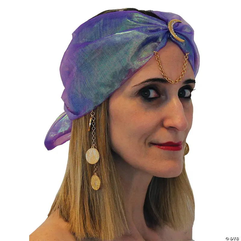Mystic Fortune Teller Turban – Vintage-Inspired Costume Headwear 1