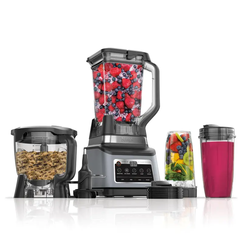 Ninja Bn801 Professional Plus Kitchen System – 1400W All-In-One Blender, Food Processor & To-Go Cup Combo With Auto Iq Technology 1