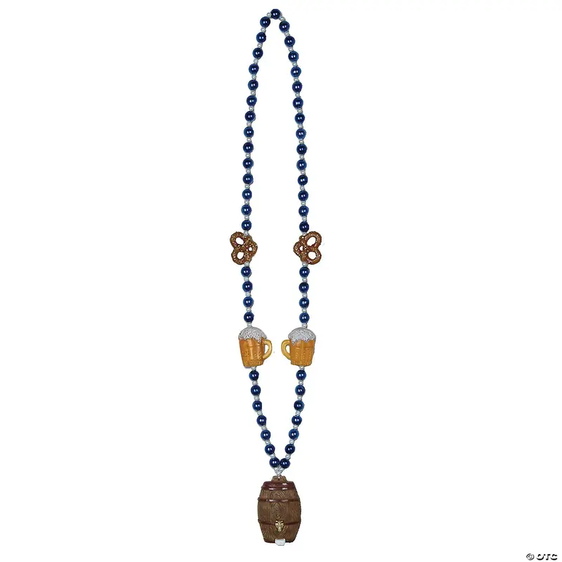 Oktoberfest-Themed Bavarian Beaded Necklace 1