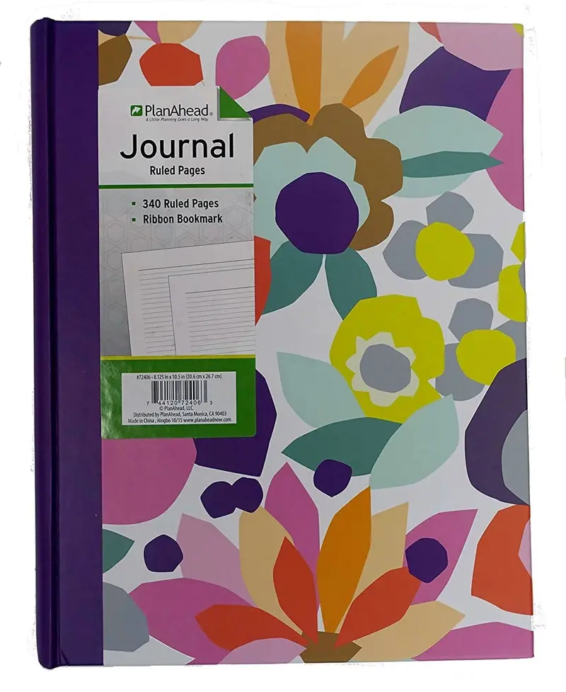 Plan A Head Large Format Journal – 8.5" X 10.5" Lined Notebook For Planning & Reflection 1