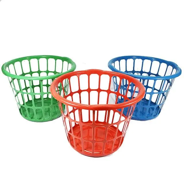 Plastic Laundry Basket – 40 X 29Cm Compact Design, 290G Lightweight Load Capacity 1