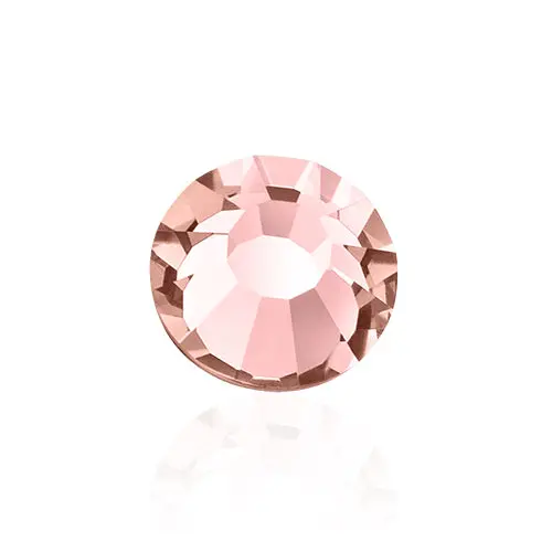 Preciosa Viva12 Crystal Flat Back Hotfix – Rose Peach, Size 438 (11Mm) 1