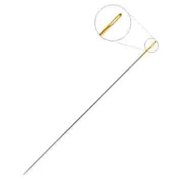 Precision Gold-Eye Beading Needles – Size 10, 25-Piece Pack 1