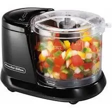 Proctor Silex 72507 Mini Food Chopper – Compact Black Electric Chopper For Quick Tasks 1