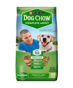 Purina Dog Chow Adult Dry Food – Chicken Flavor Complete Nutrition (55 Lb) 1