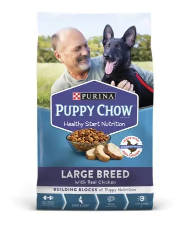 Purina Puppy Chow Large Breed Dry Dog Food (32 Lb) – Chicken Flavor Formula With Controlled Calcium For Healthy Growth 1