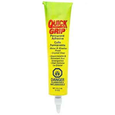 Quick Grip Permanent Craft Adhesive – 1 Fl Oz Fast-Bonding Clear Formula 1