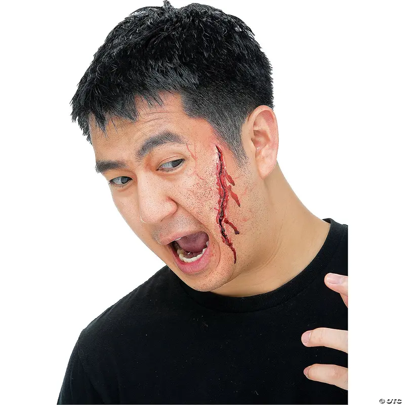 Realistic Gash Injury Prosthetic 1