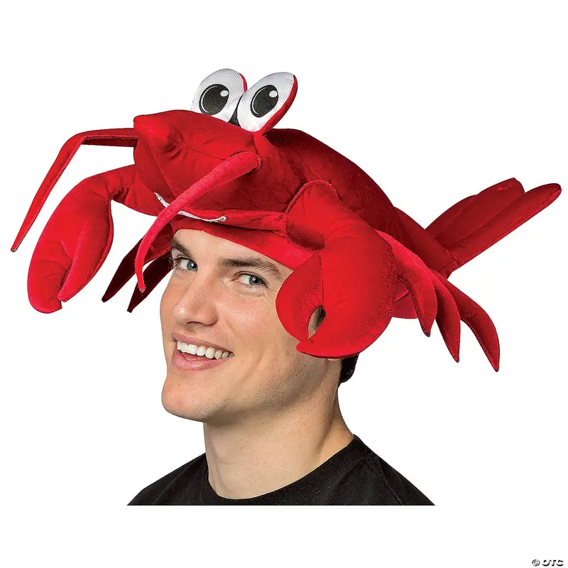 Red Lobster Hat For Adults – Seafood-Inspired Novelty Headwear 1
