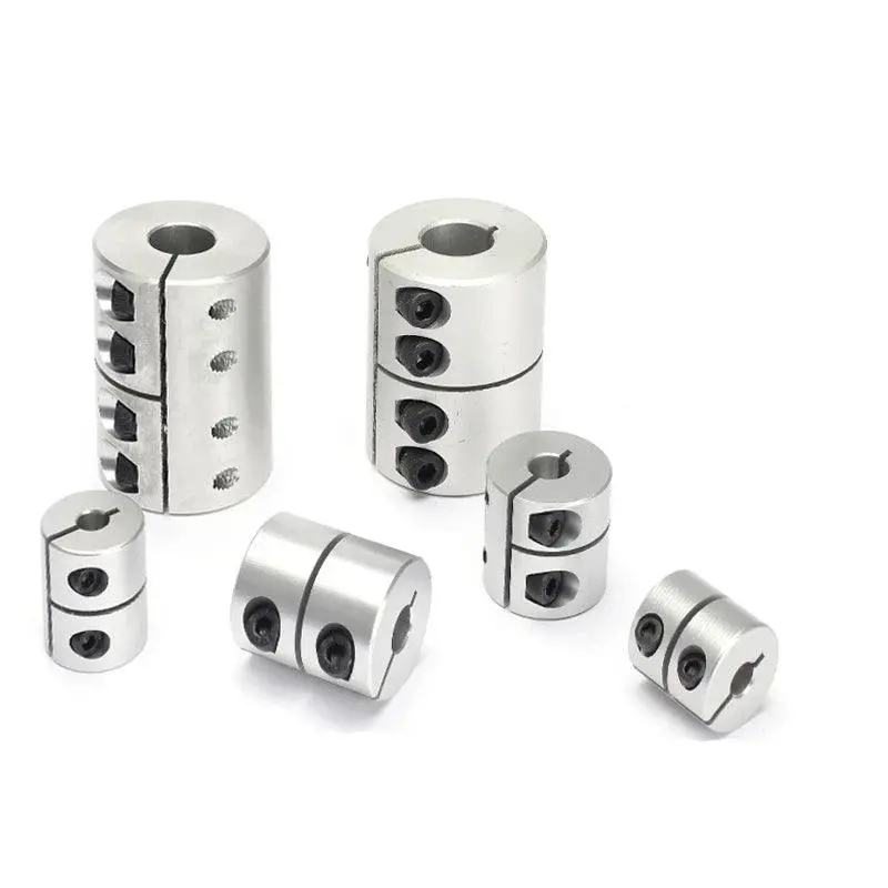 Rigid Cnc Shaft Coupler – D40×L50 Aluminum Coupling For Stepper/Servo Motors And Linear Lead Screws (10–22Mm Bores) 1