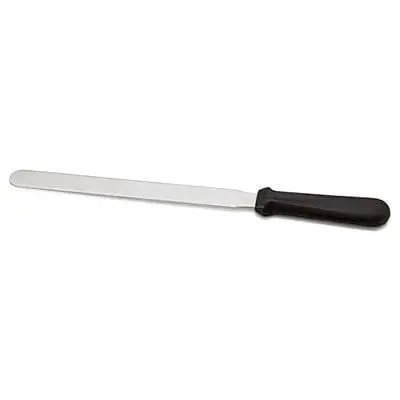Royal Industries 12" Precision Baker’S Spatula – Rigid Stainless Steel Blade & Comfort Grip For Decorative Cake Work (Roy35) 1