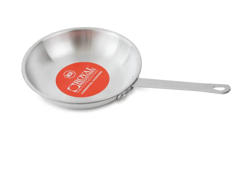 Royal Industries 8-Inch Non-Stick Fry Pan – Sloped Sides For Easy Flipping – Roy Rfp Ec 8 A 1