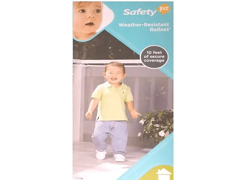 Safety 1St Railnet Safety Gate – 10-Foot Expandable Barrier For Balconies And Decks 1