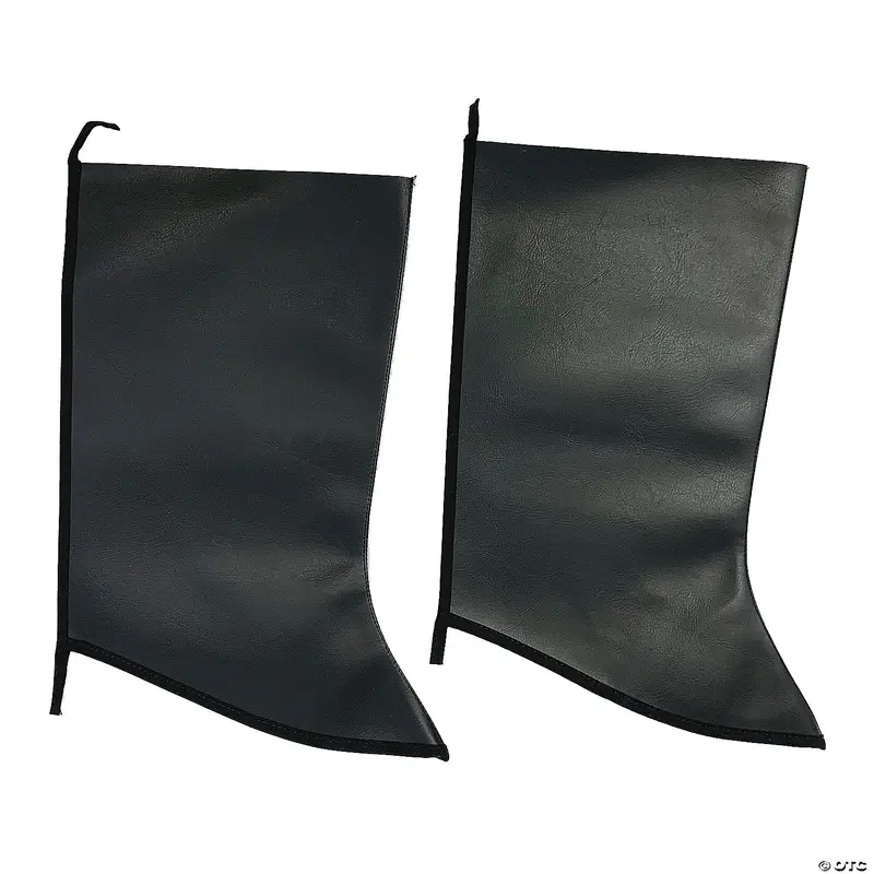 Santa Boot Tops Without Cuff – Minimalist Holiday Leg Sleeves 1