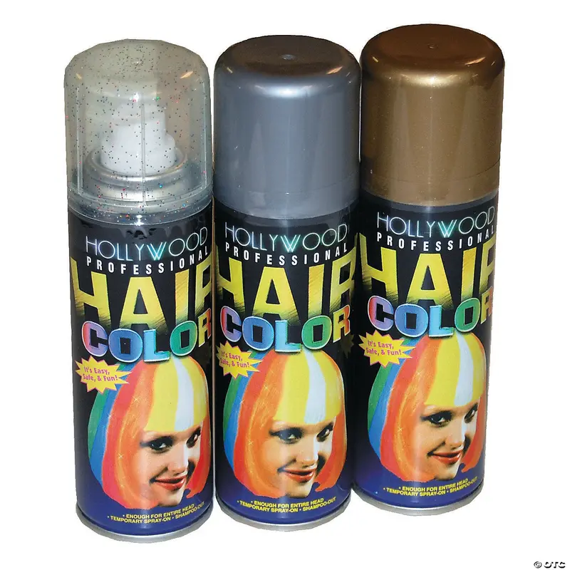 Shimmering Glitter Hairspray For Festive Hair Effects 1