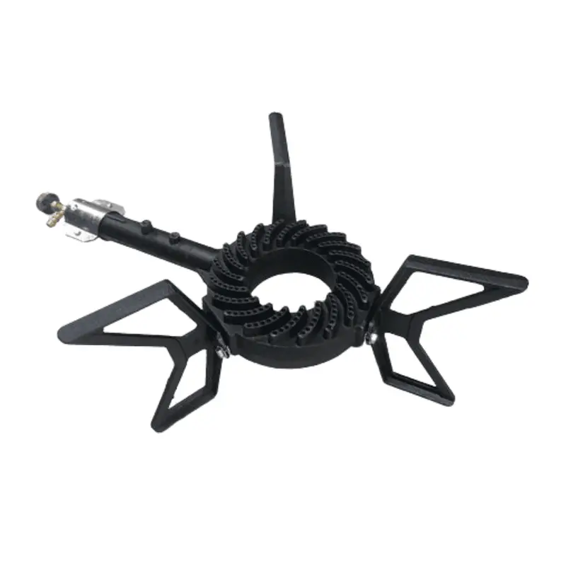 Single-Burner Lp Gas Cast Iron Stove – Portable Cooking Solution (Tcas003) 1