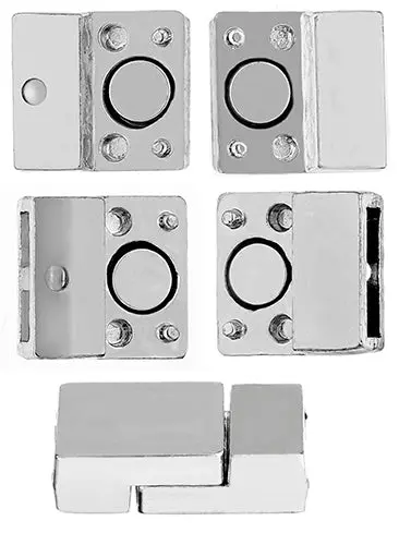 Single Flat Magnetic Clasp – 19X13.5Mm, Hypoallergenic Lead-Free & Nickel-Free 1