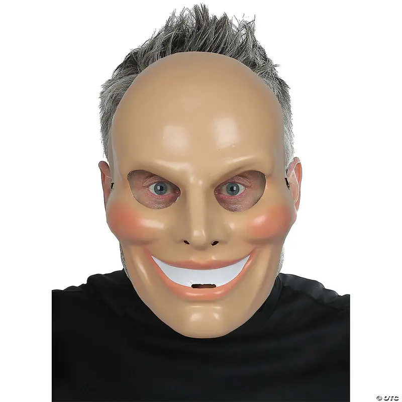 Sinister Smiley Face Halloween Mask 1
