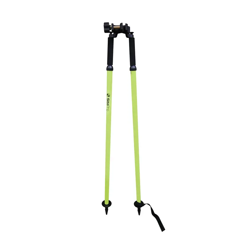 Sitepro Yellow Aluminum Bipod – Lightweight, Crush-Resistant Support Stand 1