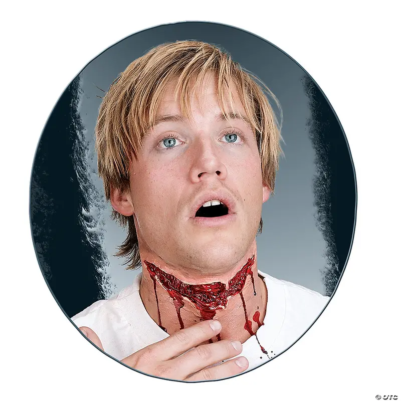 Slashed Neck Wound Prosthetic Fx 1