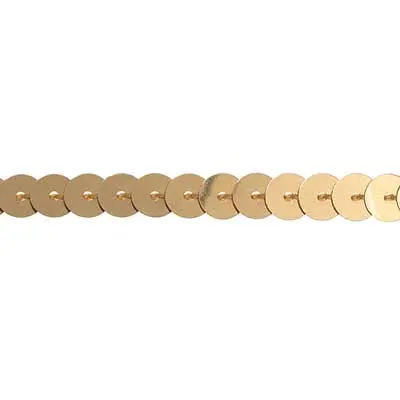Slung Sequin Trim – 6Mm Single-Row, Classic Shine 1