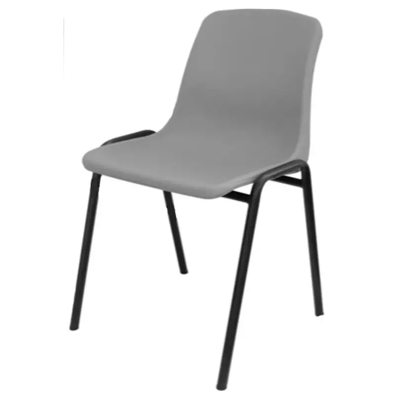 Stackable Plastic Dining Chairs With Powder-Coated Metal Legs – Commercial-Grade Seating For Restaurants, Kitchens & Living Spaces – Psc01 1