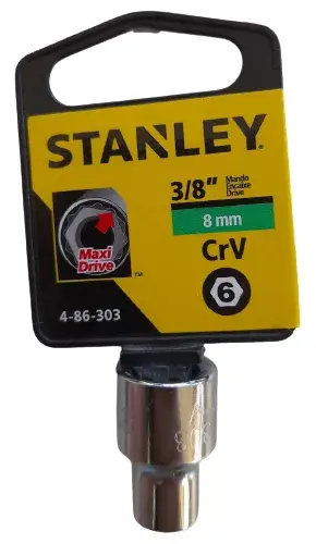 Stanley 3/8-Inch Drive 14Mm 6-Point Socket – Chrome Vanadium Steel Socket For Ratchet Use 1