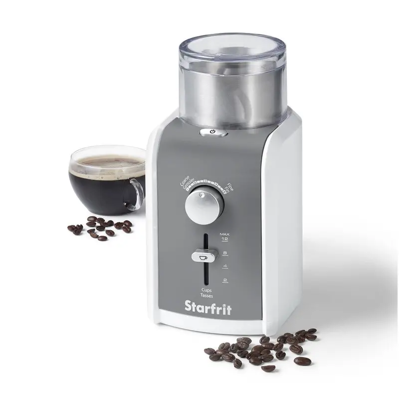 Starfrit Electric Coffee & Spice Grinder – Compact, Powerful, Stainless Steel Blade Model Stf-024008 1