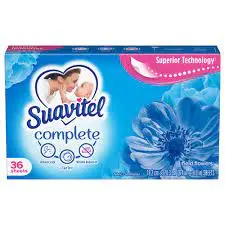 Suavitel Complete Dryer Sheets – 36-Count Fabric Softener Sheets For Static Control & Fresh Scent 1