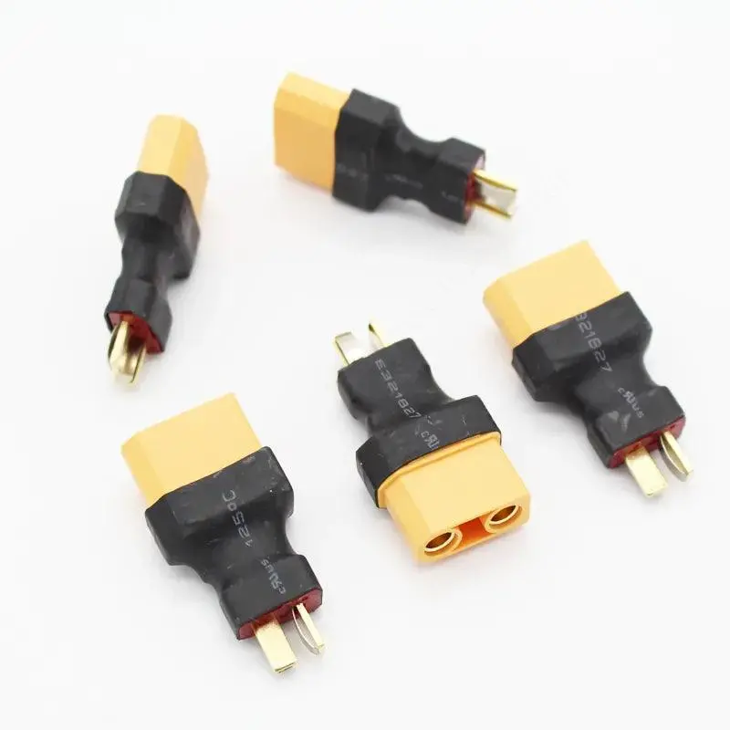 T-Plug (Deans) Male-To-Female Xt90 Adapter – Rc Airplane & Model Power Interface 1