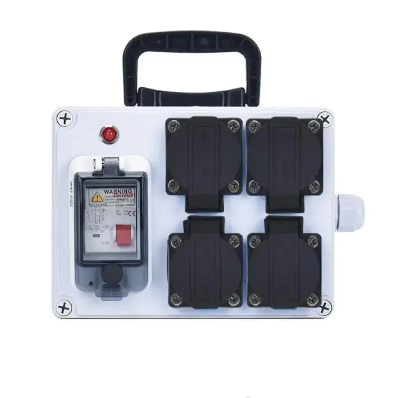 Taixi Portable Industrial Socket Box – Outdoor Use, Integrated Mcb/Rcbo, 16A/32A, 220V 1