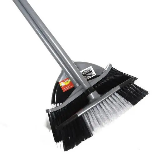 Teddy Heavy-Duty Broom Set – 3-Pack For Indoor/Outdoor Use, Pet Hair & Debris 1