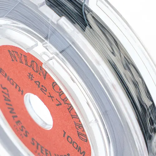 Tiger Tail #42/7 Beading Wire – 100M, 42-Gauge, 7-Strand 1