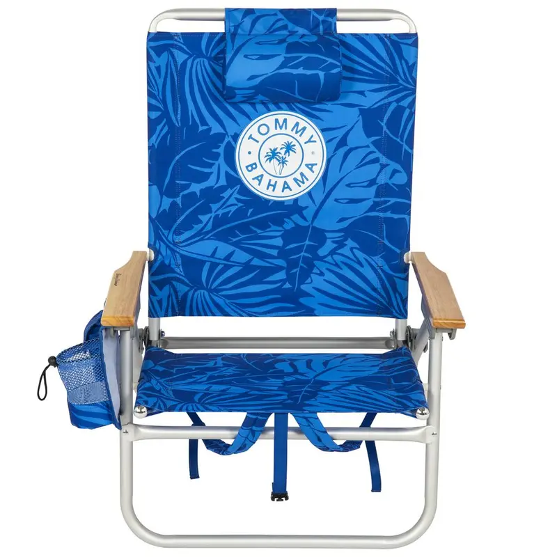 Tommy Bahama Reclining Beach Chair – 4-Position Adjustable Comfort For Sand Or Deck 1