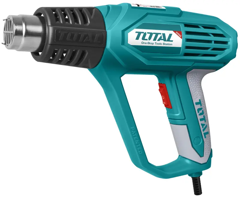 Total 2000W Multi-Function Heat Gun – 4 Nozzle Options For Paint Stripping, Pvc Shrinking & Crafting – Utb1206 1