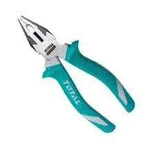Total Tht210806 8-Inch Heavy-Duty Combination Pliers – Side-Cutting Wire Strippers For Diy And Utility Use 1