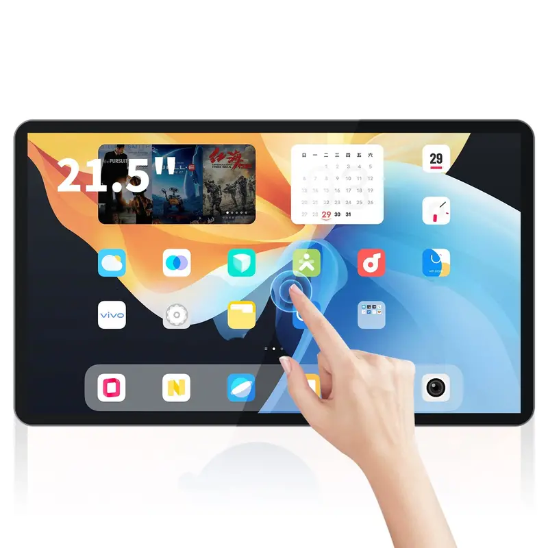 Touchwo 21.5" Android 11 Industrial Touch Pc – Rk3568, 4Gb Ram + 32Gb Rom, Fhd, Wifi, Built-In Speakers 1