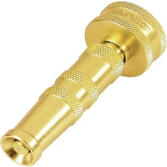 Truper 13133 Adjustable Brass Twist Nozzle – 3.5-Inch Spray Tip With Precision Flow Control 1