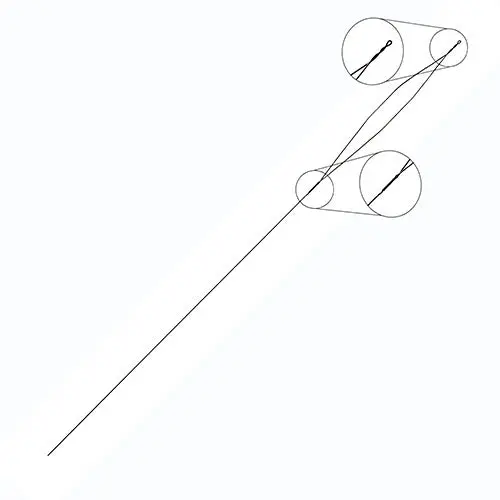 Tulip Twisted Beading Needle – Ultra-Fine 0.20Mm × 120Mm 1