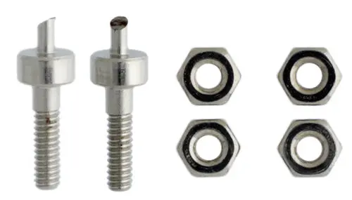 Two-Pack Mini Round Replacement Pins (1.25Mm) For Metal Complex Pliers 1