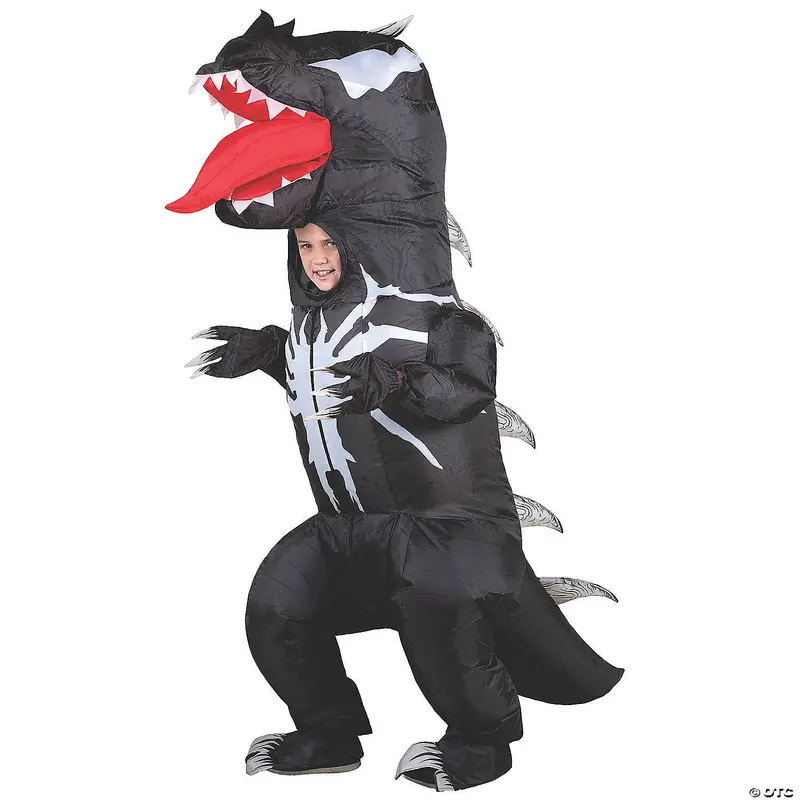 Venomosaurus Inflatable Costume For Children – Unique Halloween Look 1