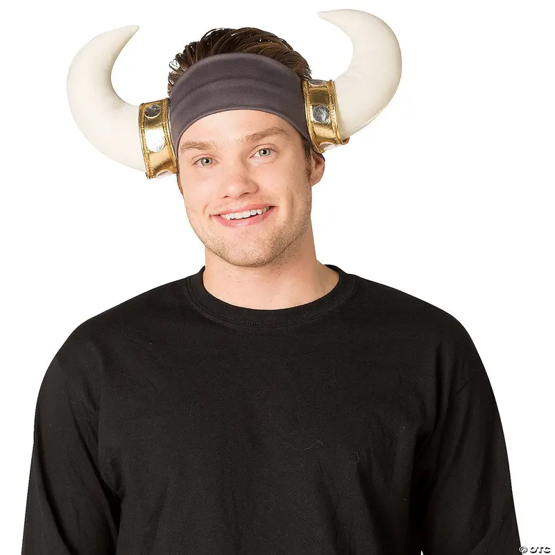 Viking Horned Headband For Adults – Norse-Themed Costume Accessory 1