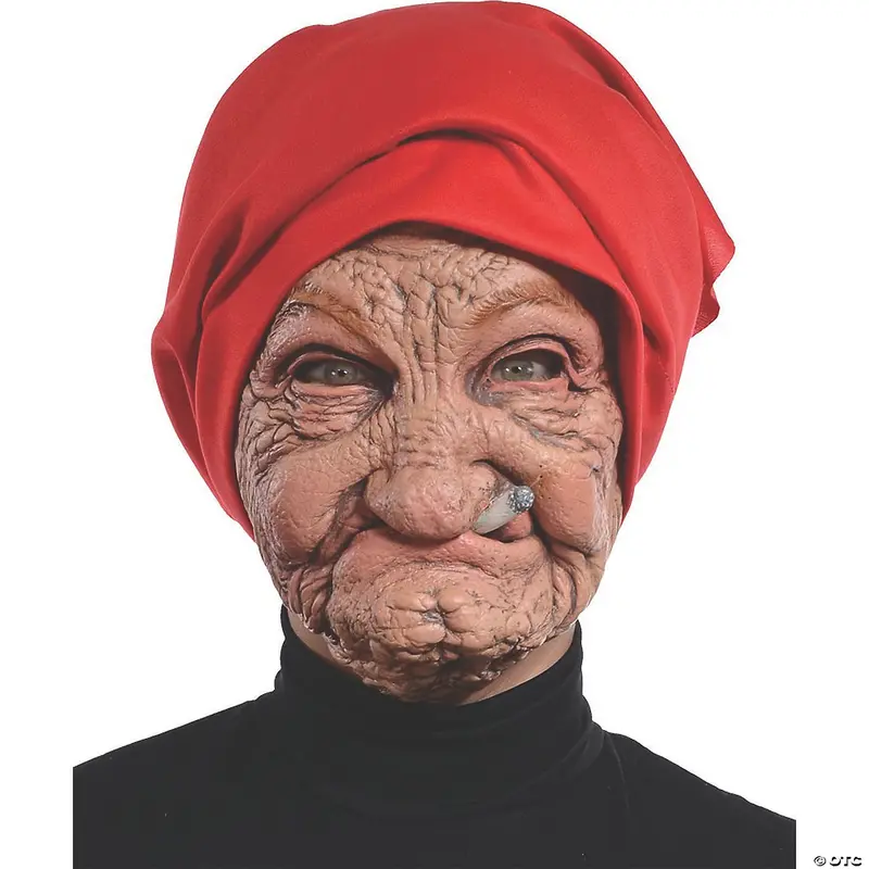 Vintage Grandmother Persona Mask For Parties 1