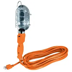 Volteck 7.5-Meter Workshop Lamp With Metal Basket Shade – Industrial-Grade Task Lighting 1