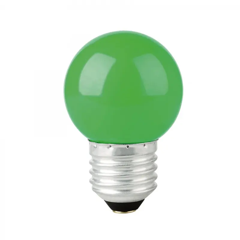 Volteck G45 Led Bulb – 1-Watt Energy-Efficient Green Lamp, Packaged Retail Box (46029) 1