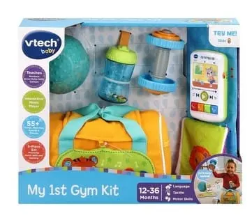 Vtech My First Gym Kit – Interactive Pretend Play Fitness Set To Develop Motor Skills In Infants 1