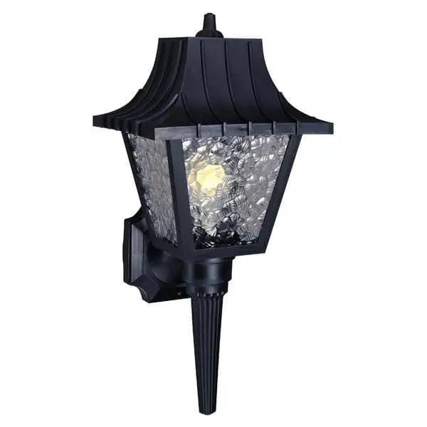 Westinghouse 1-Light Outdoor Wall Lantern – Hi-Impact Polycarbonate, Removable Tail Design (66860) 1