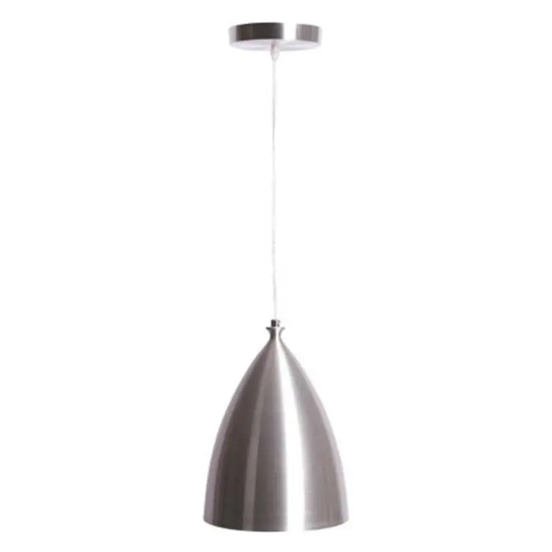 Westinghouse Brushed Aluminum Mini Pendant Light – Sleek Single-Light Design (Model 68665) 1