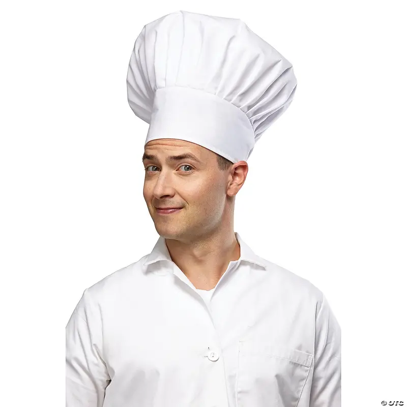 White Chef Hat For Adults – Professional Kitchen Accessory 1